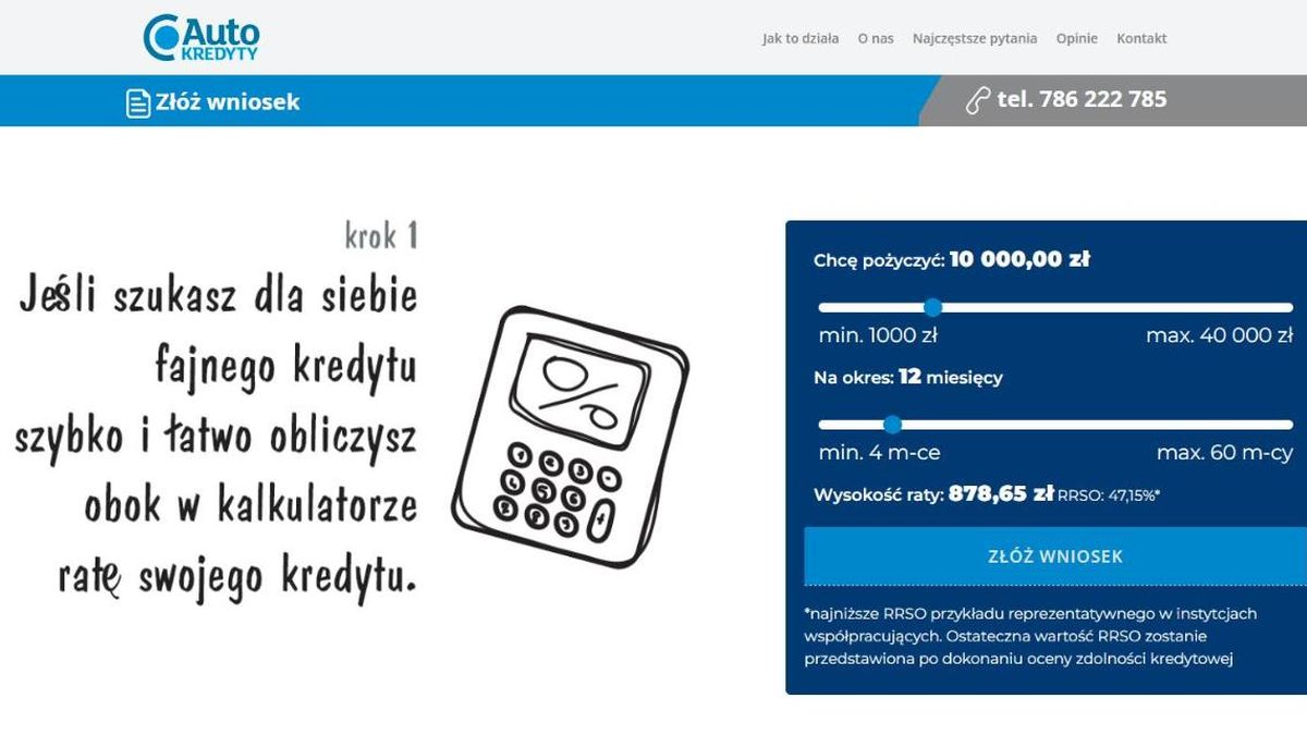 Strona AutoKredyty