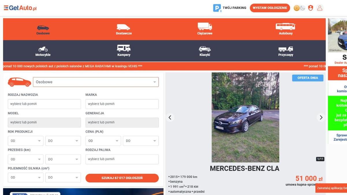 Strona getauto.pl