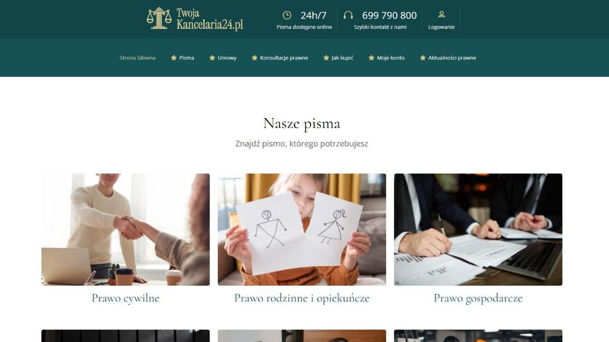 Strona TwojaKancelaria24
